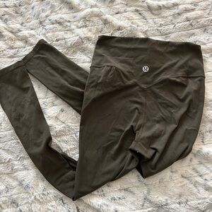 lululemon athletica Olive Leggings